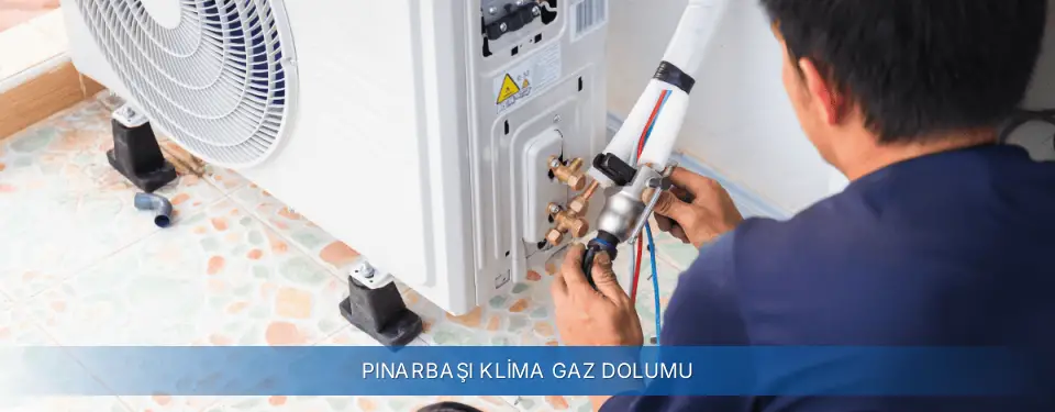 Pınarbaşı İlçemi General Electric Klima Gaz Dolumu